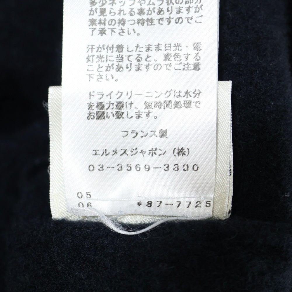 HERMES(エルメス) Knit Sweater ハイネック ウールニットセーター ネイビー