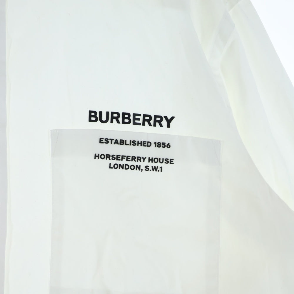 BURBERRY(バーバリー) Horseferry Print Logo Shirt 長袖シャツ ホワイト 8050263