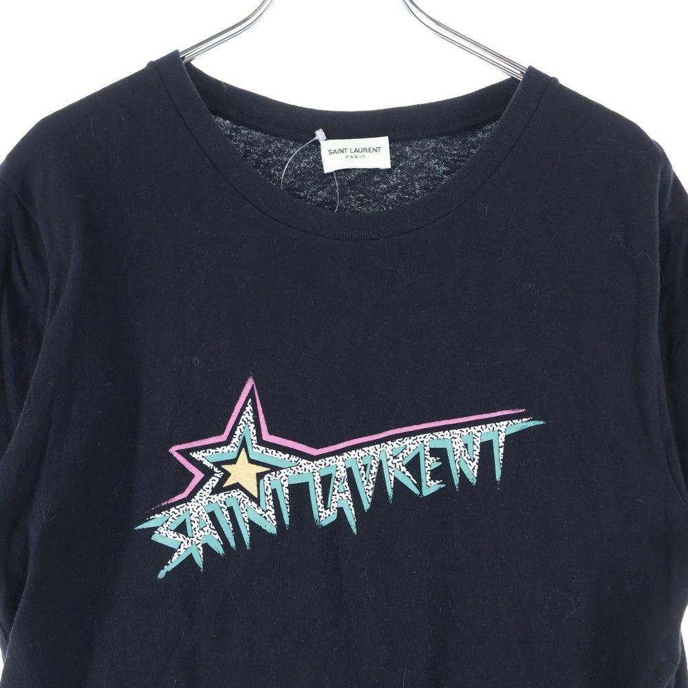 SAINT LAURENT PARIS(サンローランパリ) Logo T-Shirt ロゴプリント