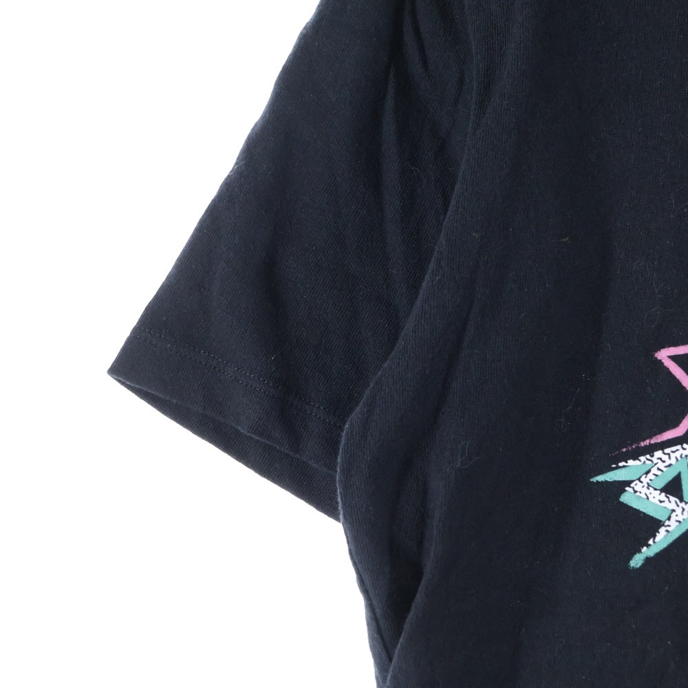 SAINT LAURENT PARIS(サンローランパリ) Logo T-Shirt ロゴプリント 半袖Tシャツ ブラック 579020 YBJM2