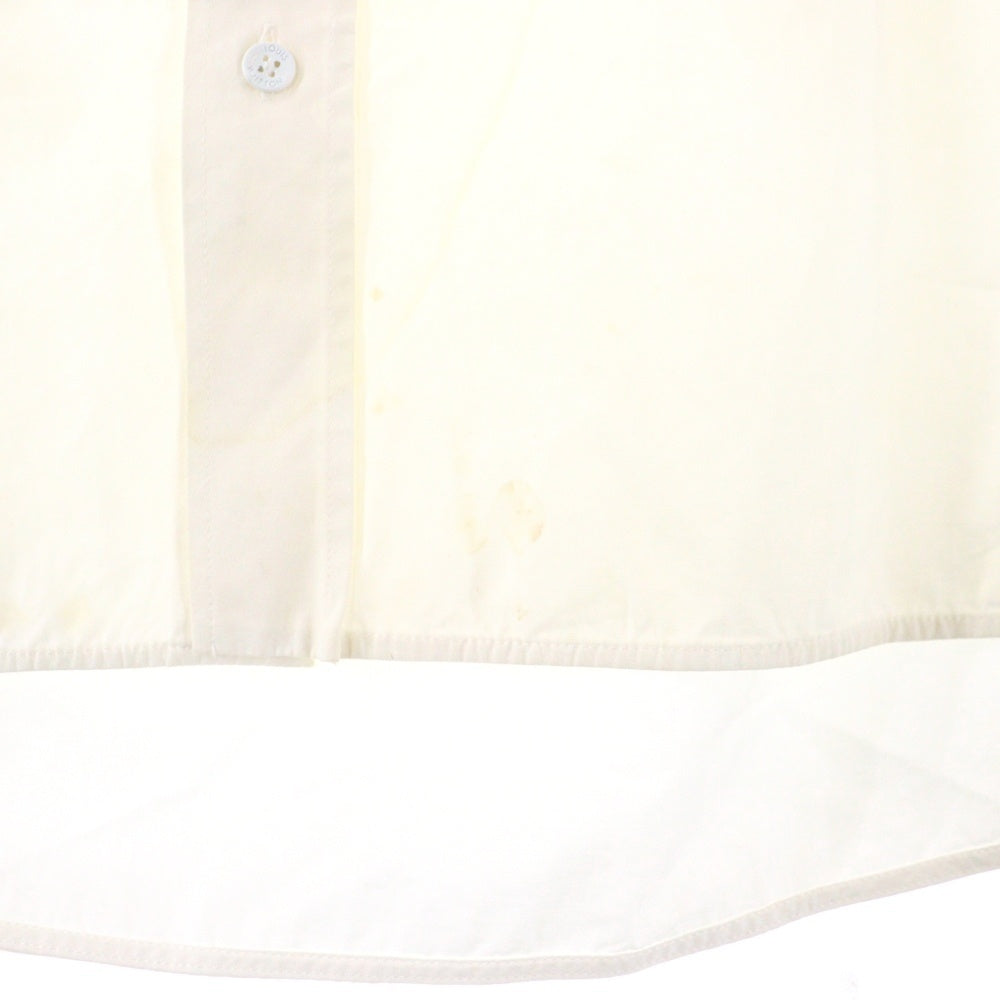 LOUIS VUITTON(ルイヴィトン) 21AW End Goal Printed Shirt 長袖シャツ ホワイト RM212 AS1 HLS89W
