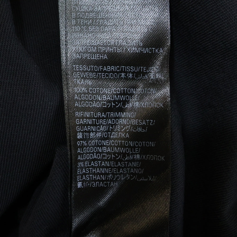BALENCIAGA(バレンシアガ) BFRND Series In Side Out T-Shirt ダメージ加工 半袖Tシャツ ブラック 790363 TQVG8