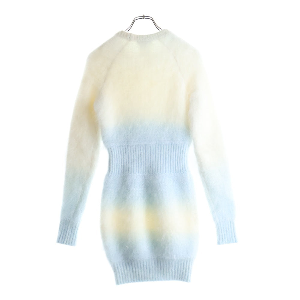 CHANEL(シャネル) Knit One Peace クルーネックニットセーター ニットワンピース ホワイト レディース P39908K02861