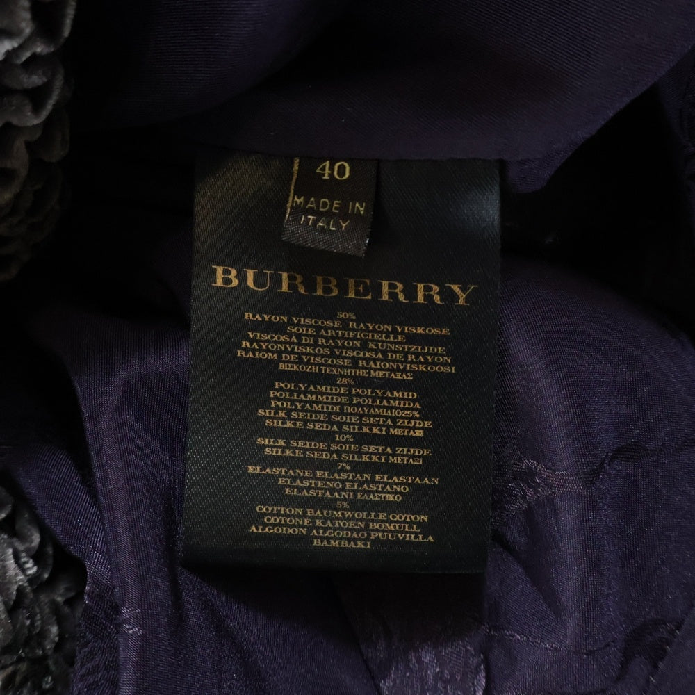 BURBERRY PRORSUM(バーバリー プローサム) Trench Coat レーヨンビスコース トレンチコート グレー レディース