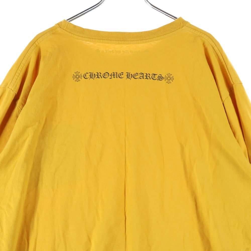 CHROME HEARTS(クロムハーツ) CH L/S T-SHIRT アームロゴ 長袖Tシャツ イエロー