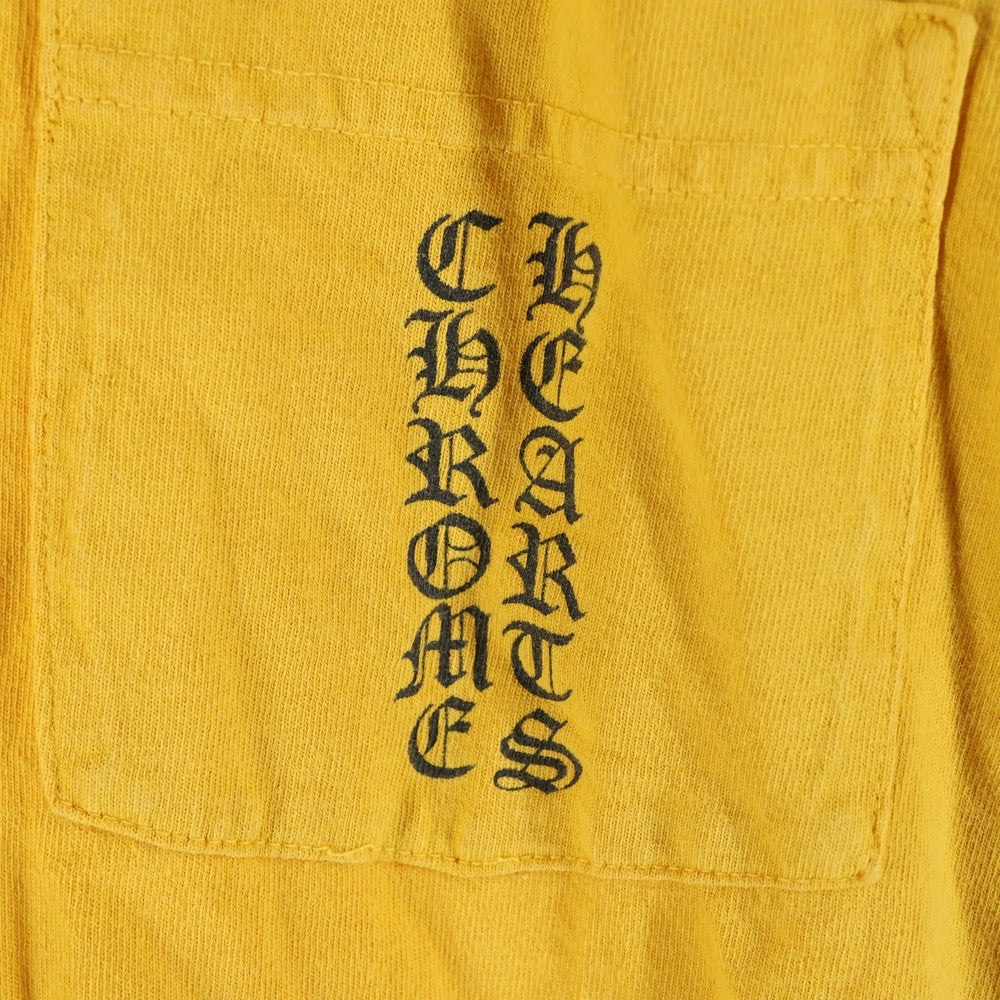 CHROME HEARTS(クロムハーツ) CH L/S T-SHIRT アームロゴ 長袖Tシャツ イエロー