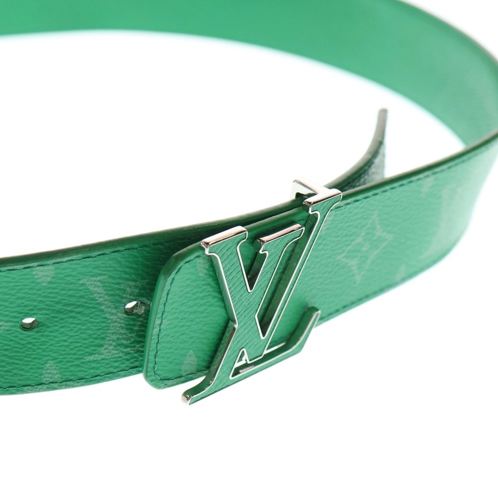 LOUIS VUITTON(ルイヴィトン) Ceinture Logo Belt サンチュール LV モノグラムレザーベルト グリーン M9514