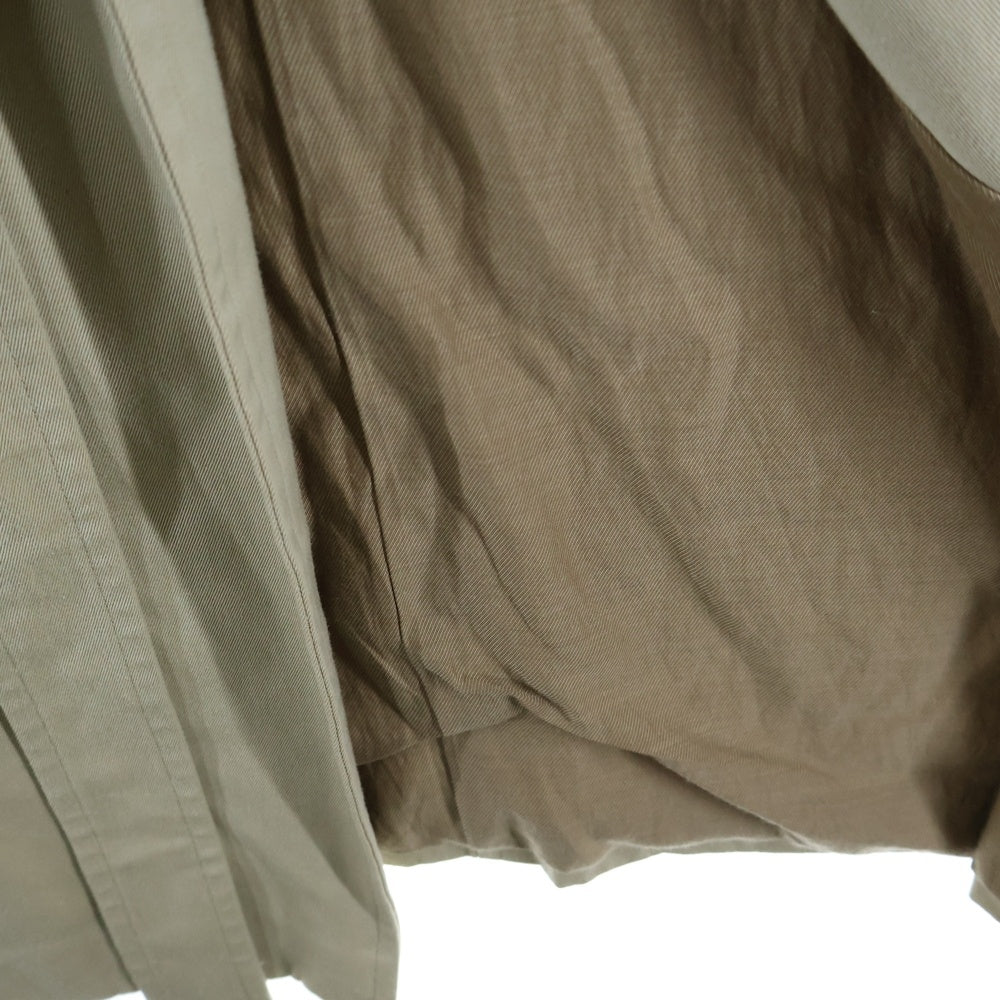 COMOLI(コモリ) 20SS コットンギャバジン タイロッケンコート タイロッケンコート ベージュ R01-04004