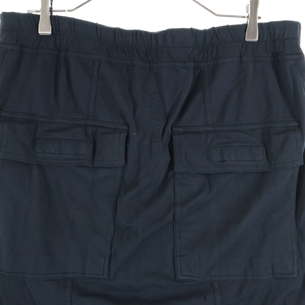 Rick Owens(リックオウエンス) プリズナードローストリングサルエルロングパンツ ブラック DU17F2394-RN