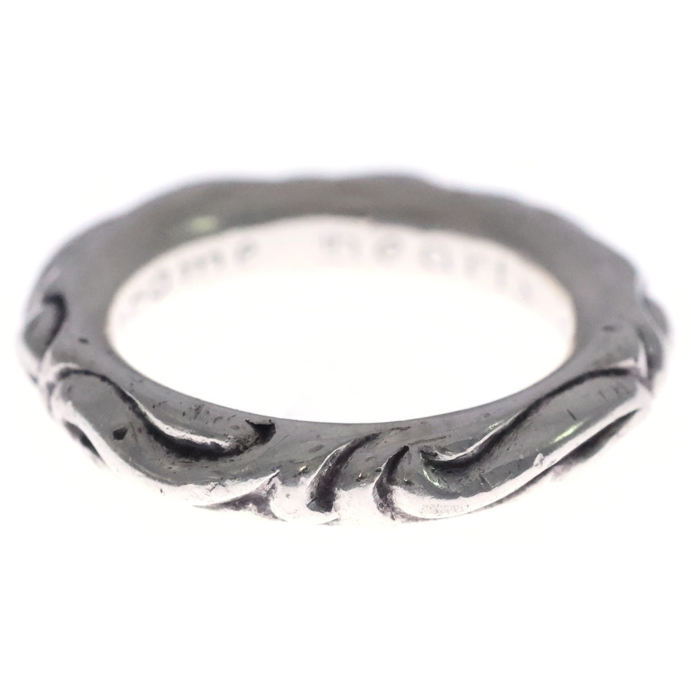 CHROME HEARTS(クロムハーツ) SCRL BAND スクロールバンド リング シルバー BCA351
