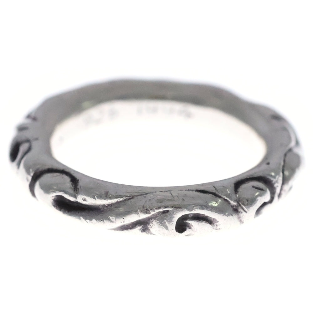 CHROME HEARTS(クロムハーツ) SCRL BAND スクロールバンド リング シルバー BCA351