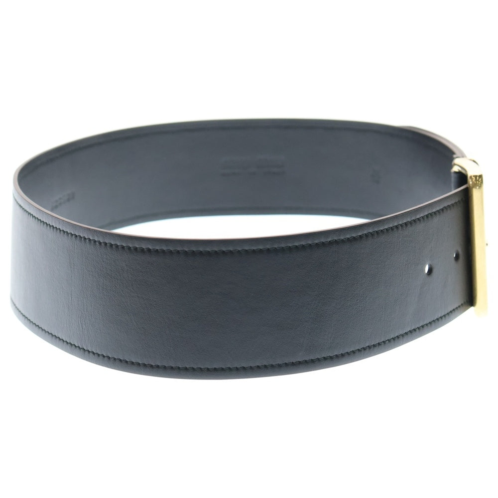 miumiu(ミュウミュウ) WIDE BUCKLE BELT ワイドバックル 5CC589 2E6Y F0002