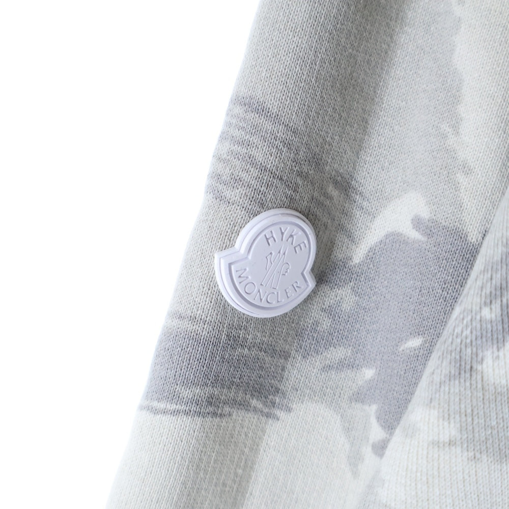 MONCLER(モンクレール) 22AW ×HYKE LOGO PATCH SWEAT ハイク