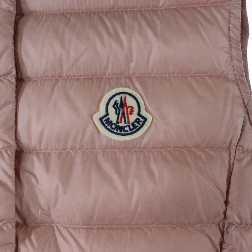 MONCLER(モンクレール) 21AW LIANE DOWN VEST リアーネ ナイロン ダウンベスト ピンク レディース G10931A10200
