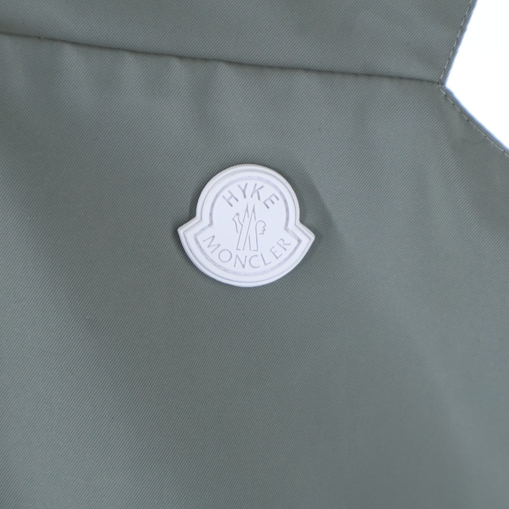 MONCLER(モンクレール) 22AW ×HYKE PLEATS ONE PIECE ハイク プリーツ マキシ ワンピース グレー レディース H209K2G00001