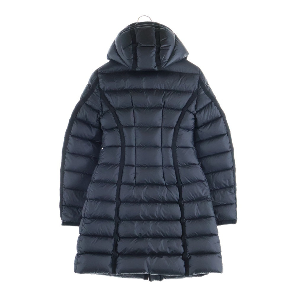 【正規品】MONCREL Hermine ロングダウンジャケット　ベージュ MONCLER モンクレール HERMINE エルミンヌ フーディー ロング ダウン