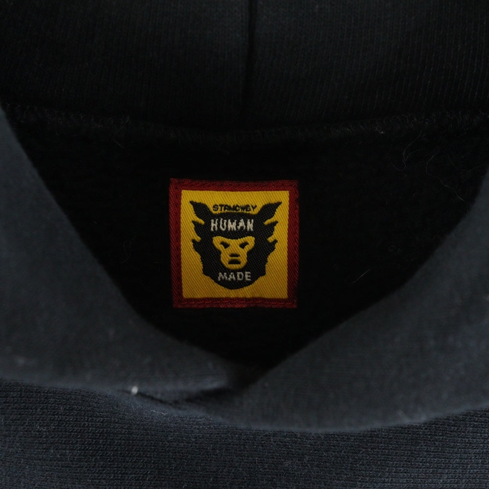 HUMAN MADE(ヒューマンメイド) I KNOW NIGO TOO HOODIE ニゴー プルオーバースウェットパーカー フーディー ブラック