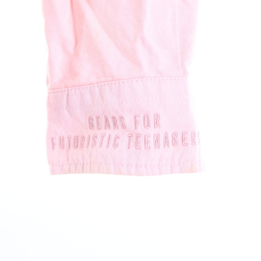 HUMAN MADE(ヒューマンメイド) OXFORD BD L/S SHIRT ハートロゴ刺繍 長袖シャツ ピンク