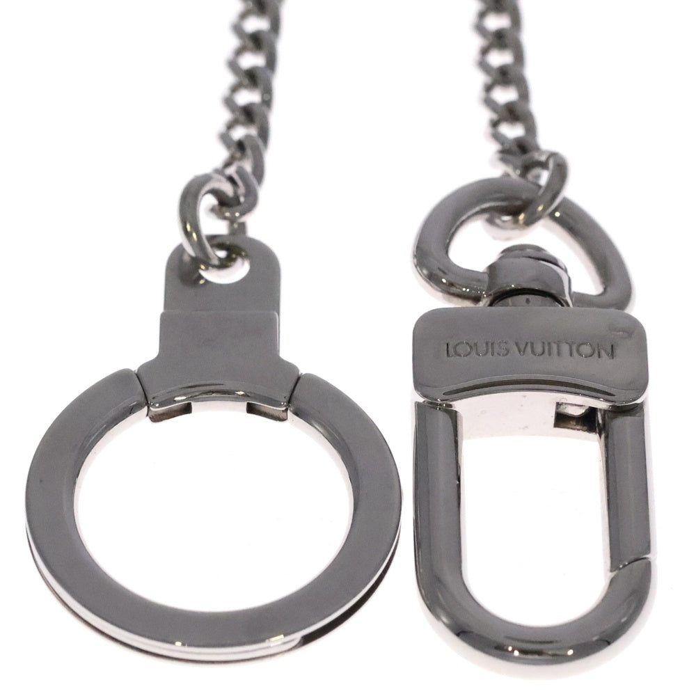 LOUIS VUITTON(ルイヴィトン) シェンヌ アノクレ キーリング ウォレットチェーン シルバー M58035