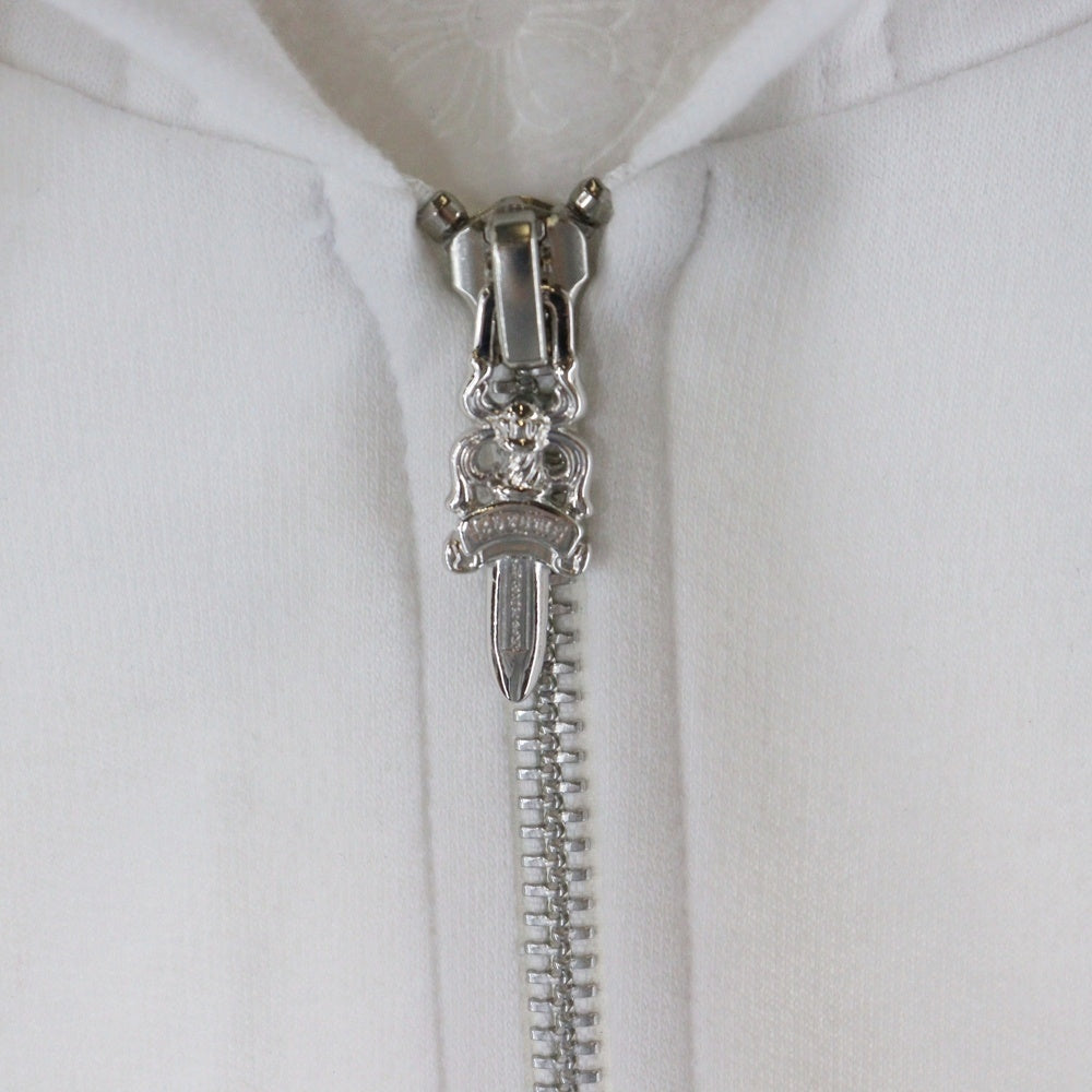 CHROME HEARTS(クロムハーツ) SWTSHRT HD ZIP スクロールラベル