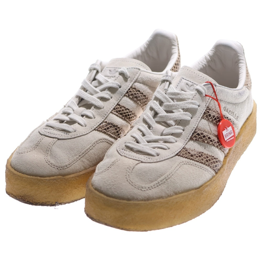 adidas(アディダス) ×KITH Ronnie Fieg × Clarks 8TH STREET GAZELLEUNDOOR キス ロニーファイグ クラークス ガゼル ローカットスニーカー ホワイト US9/27cm JS1754