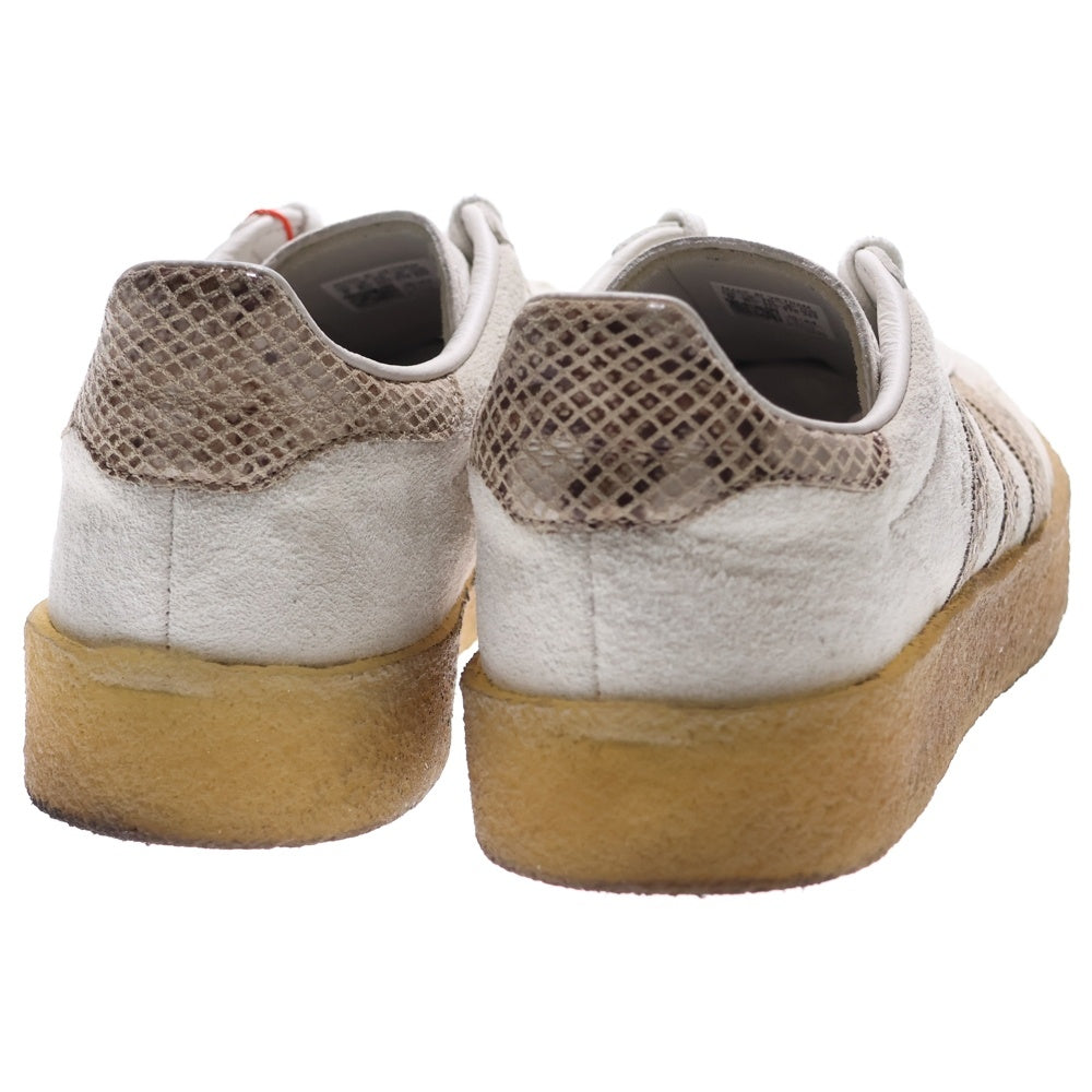 adidas(アディダス) ×KITH Ronnie Fieg × Clarks 8TH STREET GAZELLEUNDOOR キス ロニーファイグ クラークス ガゼル ローカットスニーカー ホワイト US9/27cm JS1754