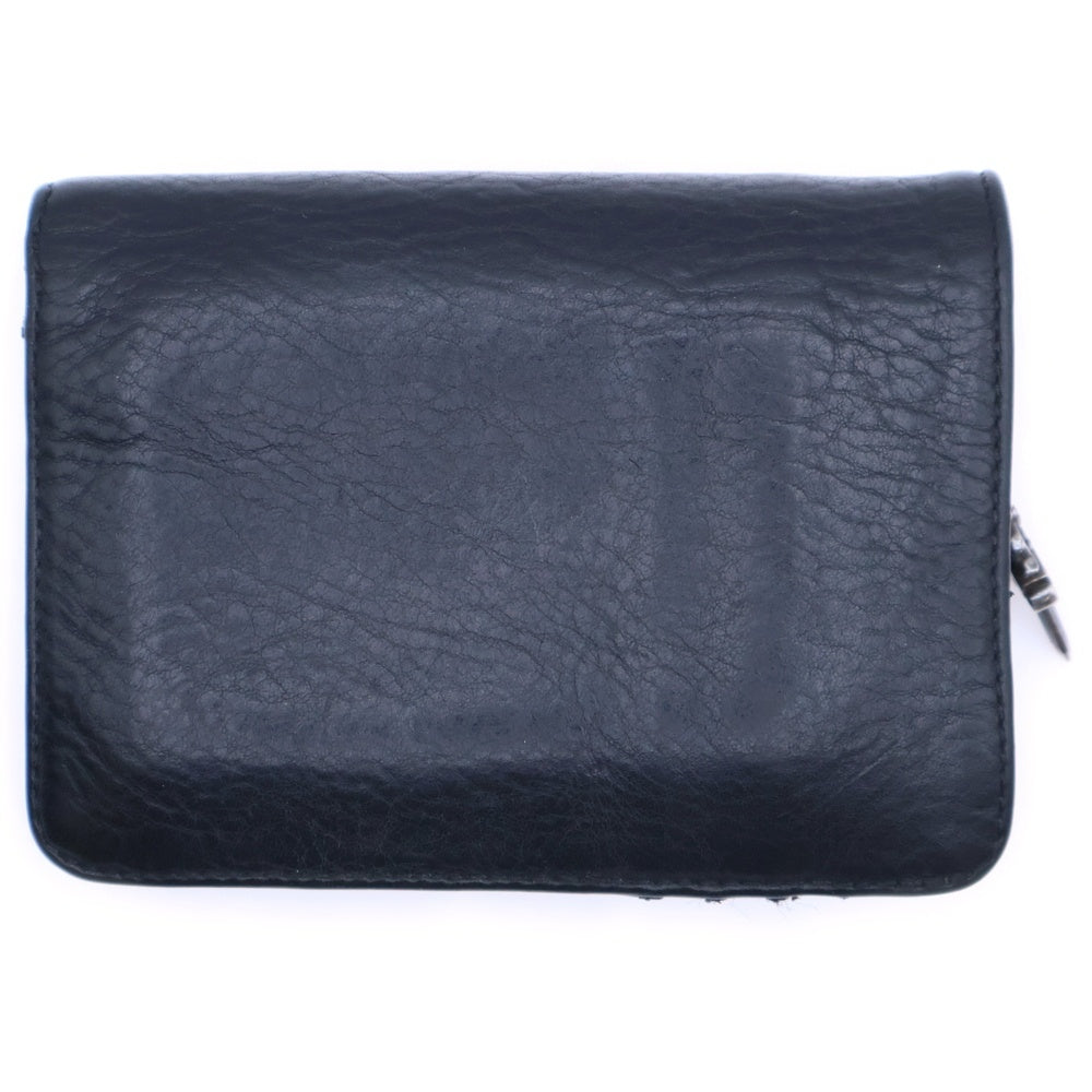 CHROME HEARTS(クロムハーツ) JOEY ジョーイ レザーウォレット 2つ折り財布 ブラック BCA365