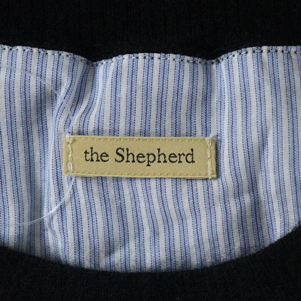 UNDERCOVER(アンダーカバー) The Shepherd Knit Sweater シェパードパッチ ニットセーター ブラック USY4903