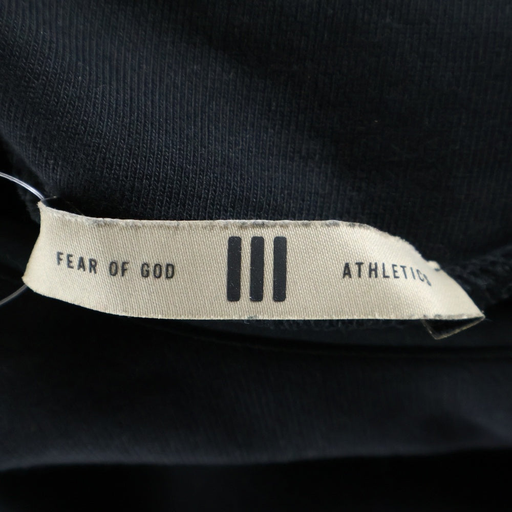 FEAR OF GOD(フィアオブゴッド) ×adidas Athletic Heavy Hoodie アディダス ヘビー プルオーバースウェットパーカー フーディー ブラック IW8925