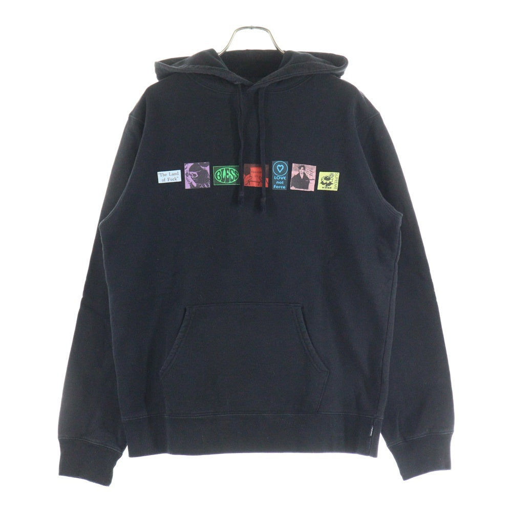 SUPREME(シュプリーム) 18SS Bless Hooded Sweatshirt ブレス プルオーバースウェットパーカー フーディー ブラック