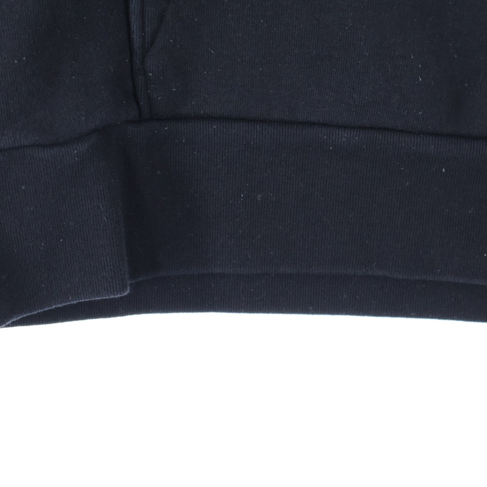 AMI Alexandre Mattiussi(アミアレクサンドルマテュッシ) Hoodie ハートロゴパッチ プルオーバースウェットパーカー フーディー ブラック H19J038.746