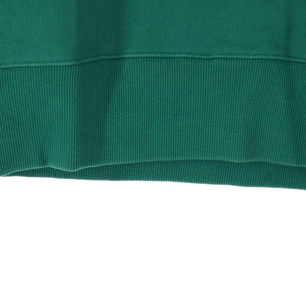 AMI Alexandre Mattiussi(アミアレクサンドルマテュッシ) Sweatshirt ハートロゴ刺繍 クルーネックスウェットトレーナー グリーン A21FJ028.747