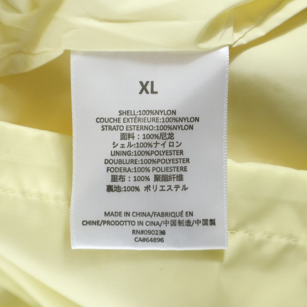 FEAR OF GOD ESSENTIALS(フィアオブゴッド エッセンシャルズ) NYLON COACH JACKET 1977 ナイロンコーチジャケット イエロー