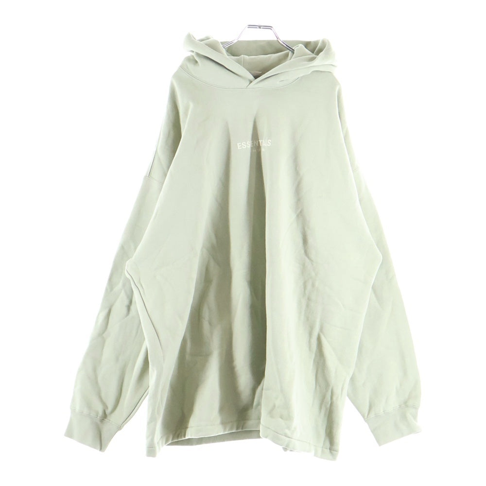 FEAR OF GOD ESSENTIALS(フィアオブゴッド エッセンシャルズ) HOODIE フェルトロゴ プルオーバースウェットパーカー フーディー グリーン