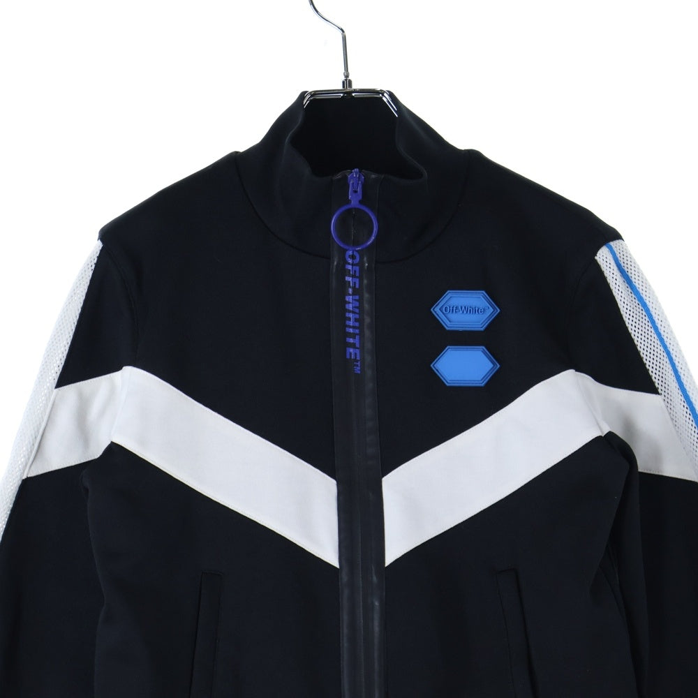 OFF-WHITE(オフホワイト) 19SS Logo Zipped Track Jacket トラックジャケット ブラック OWBA045R19C95057