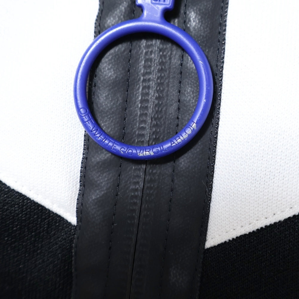 OFF-WHITE(オフホワイト) 19SS Logo Zipped Track Jacket トラックジャケット ブラック OWBA045R19C95057