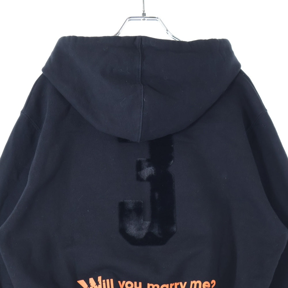 OFF-WHITE(オフホワイト) 16AW Cropped Hoodie クロップド プルオーバースウェットパーカー フーディー ブラック レディース OWBB016F18003058