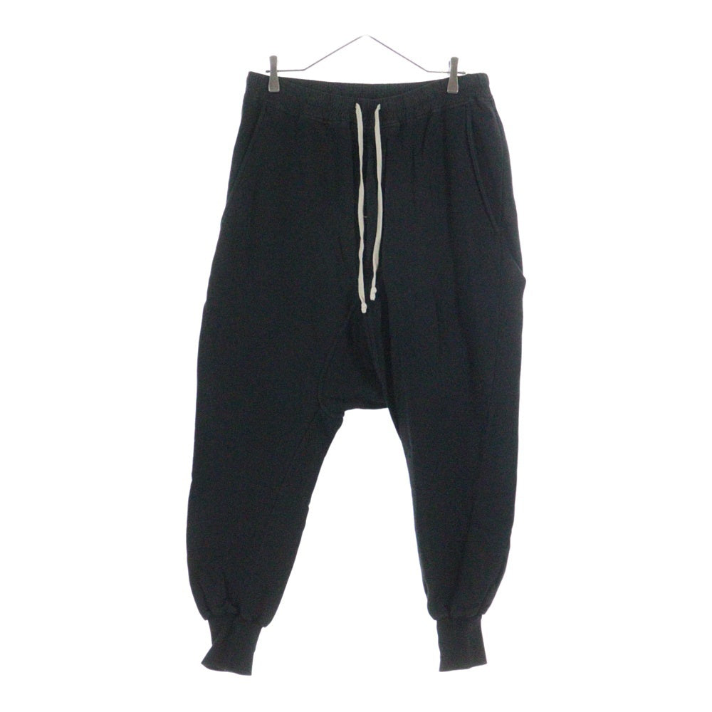 DRKSHDW(ダークシャドウ) 17SS Prisoner Sweatpants プリズナー ドローストリング スウェットパンツ ブラック DU17S5394-F