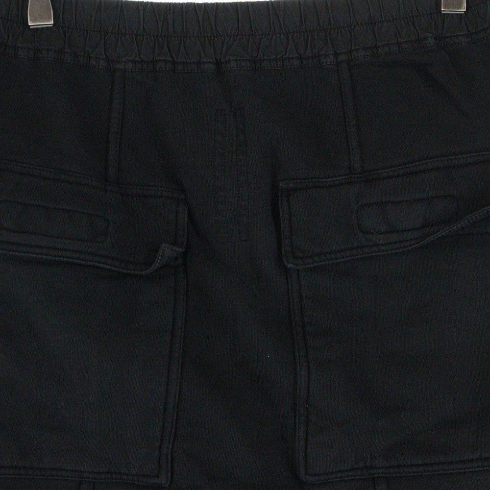 DRKSHDW(ダークシャドウ) 17SS Prisoner Sweatpants プリズナー ドローストリング スウェットパンツ ブラック DU17S5394-F