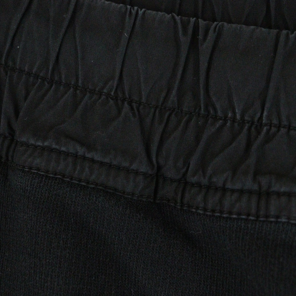 DRKSHDW(ダークシャドウ) 17SS Prisoner Sweatpants プリズナー ドローストリング スウェットパンツ ブラック DU17S5394-F