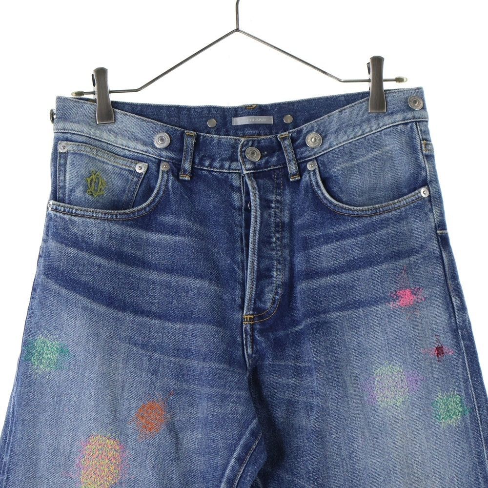 Christian Dior(クリスチャンディオール) 19SS Denim Pants 刺繍デニムパンツ 923D41Z7576