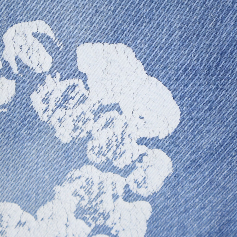 DENIM TEARS(デニムティアーズ) ×Levi's 501 Denim Pants リーバイス 花柄デニムパンツ ジーンズ インディゴ PC9-A1592-0001