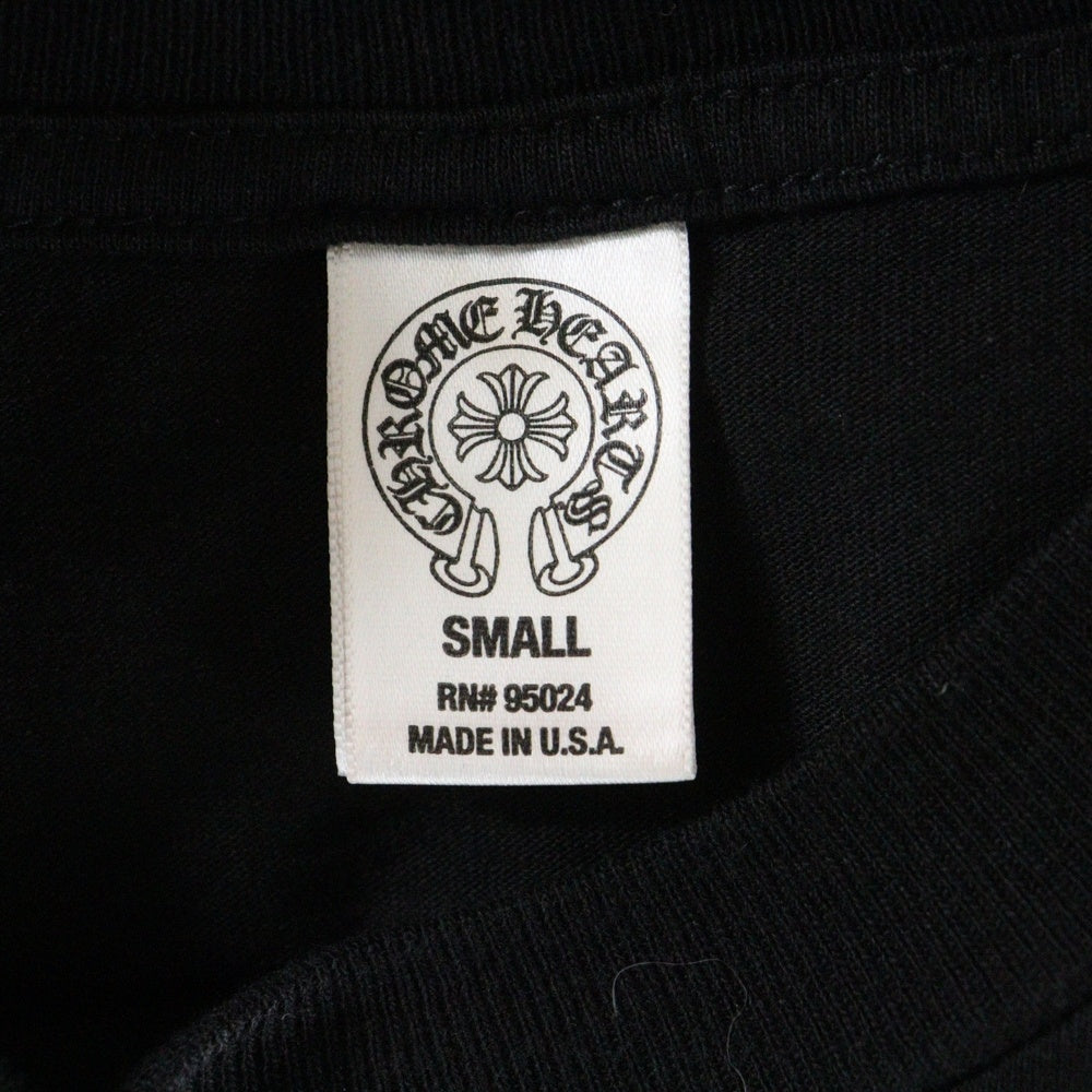 CHROME HEARTS(クロムハーツ) CH T-SHIRT LTD LOS ANGELS ロサンゼルス限定 ホースシュープリント 半袖Tシャツ ブラック