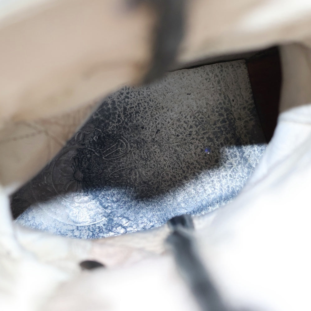 CHROME HEARTS(クロムハーツ) COWBOY WESTERN カウボーイウエスタン スターコンチョ レザーブーツ ブラック