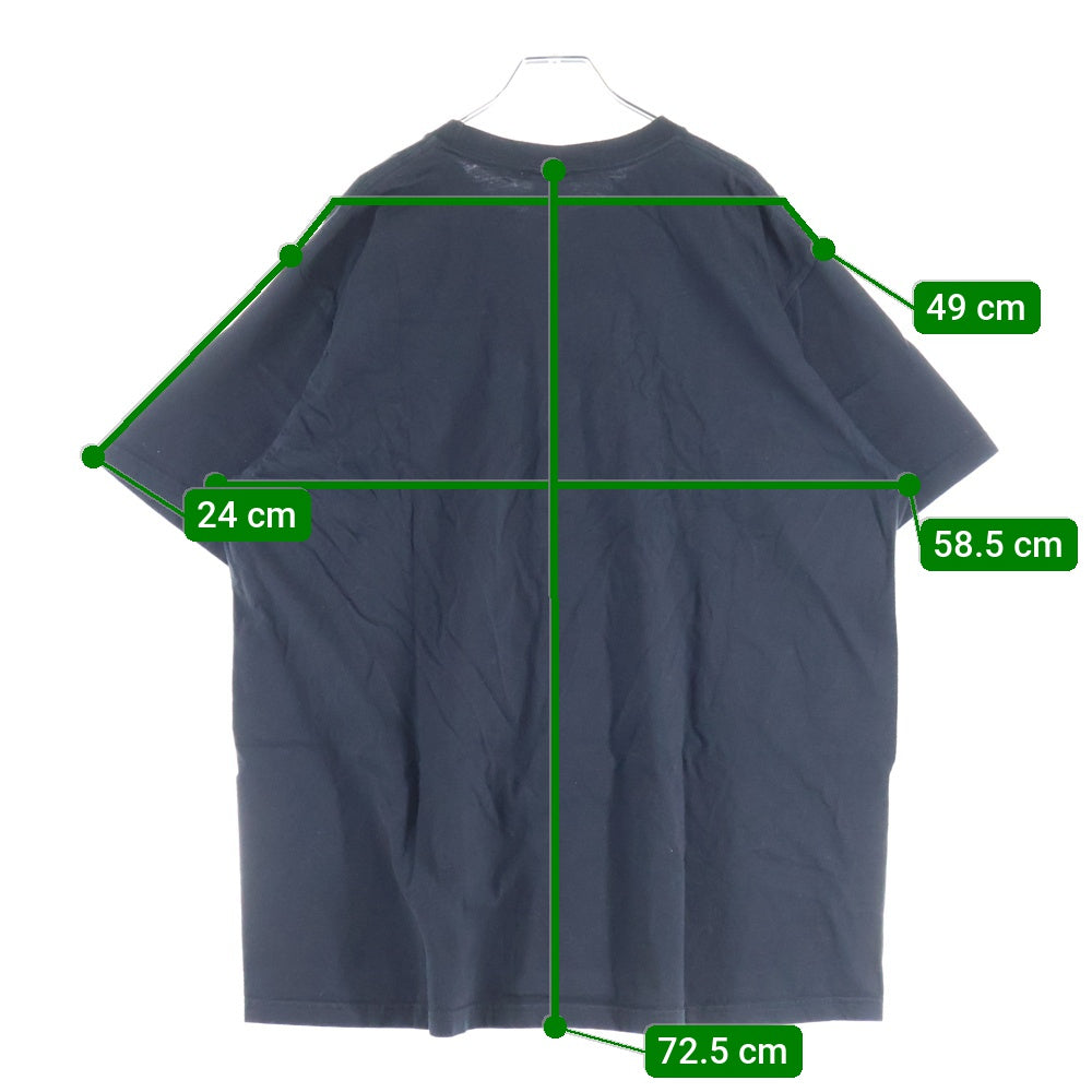 SUPREME(シュプリーム) 24AW Tera Patrick Collegiate Tee テラ パトリック ロゴプリント クルーネック 半袖Tシャツ カットソー ブラック