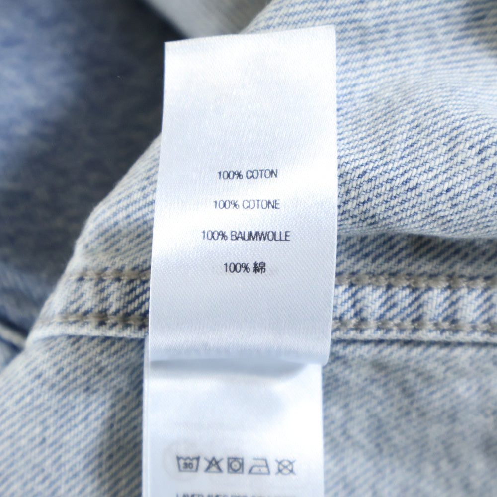 SUPREME(シュプリーム) 24SS Loose Fit Denim Painter Shirt ルーズフィット ペインターデニム 半袖シャツ インディゴ
