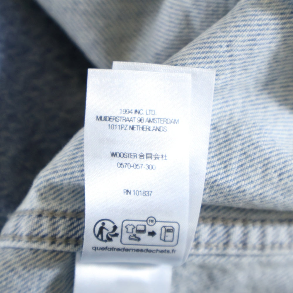 SUPREME(シュプリーム) 24SS Loose Fit Denim Painter Shirt ルーズフィット ペインターデニム 半袖シャツ インディゴ