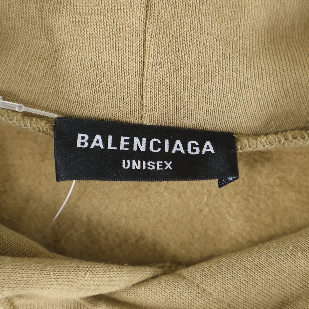BALENCIAGA(バレンシアガ) WFP World Food Programme ワールド フード プログラムフーディ スウェットパーカー ブラウン 600583 TJVK4
