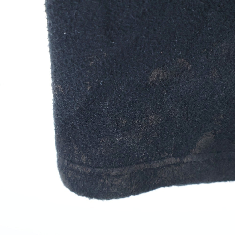 BALENCIAGA(バレンシアガ) 23AW ダーティー加工フリースロングパンツ フルレングスフリーススウェットパンツ ブラック 744513 TJQ32