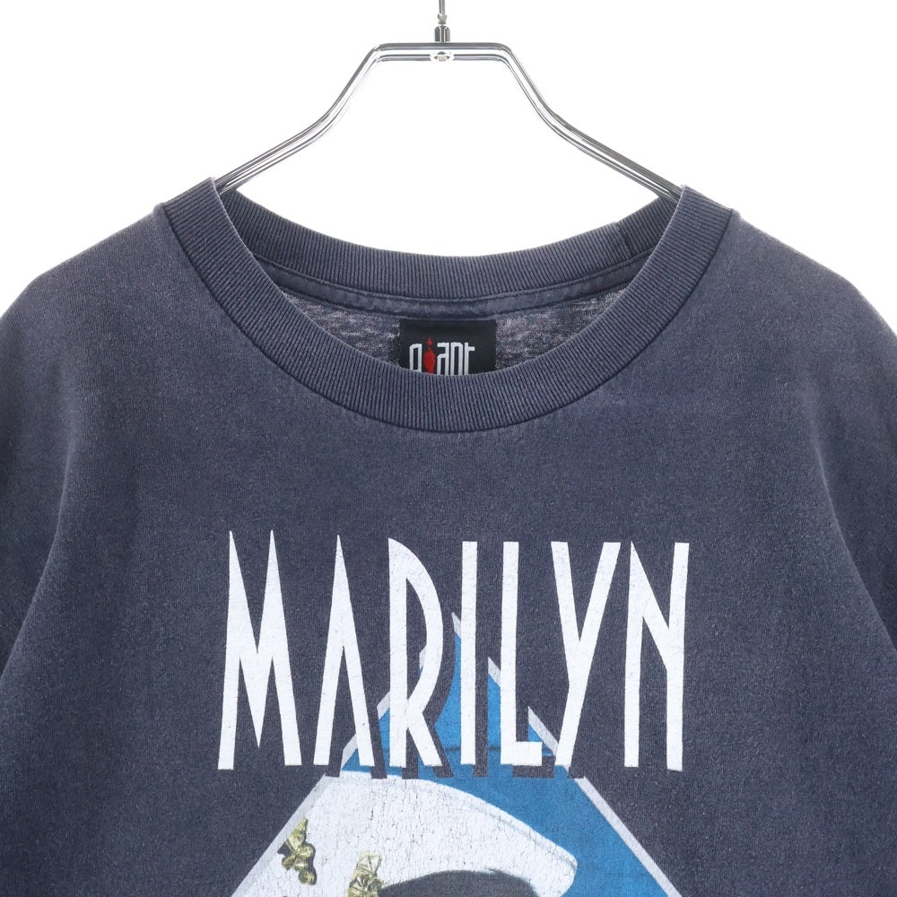 VINTAGE(ヴィンテージ) 99s MARILYN MANSON GROTESK BURLESK TOUR マリリンマンソン グロテスク バーレスク Tシャツ 半袖 カットソー ブラック